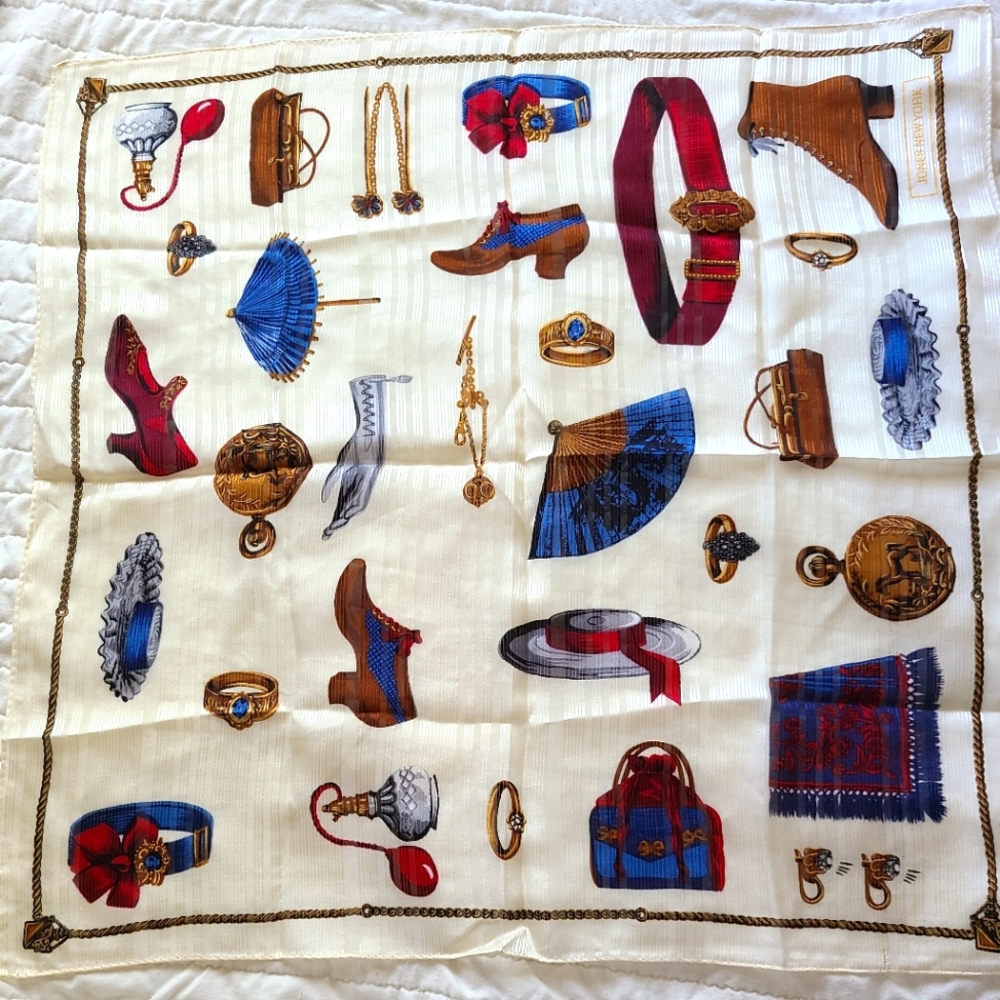 Vintage Silk Scarf
